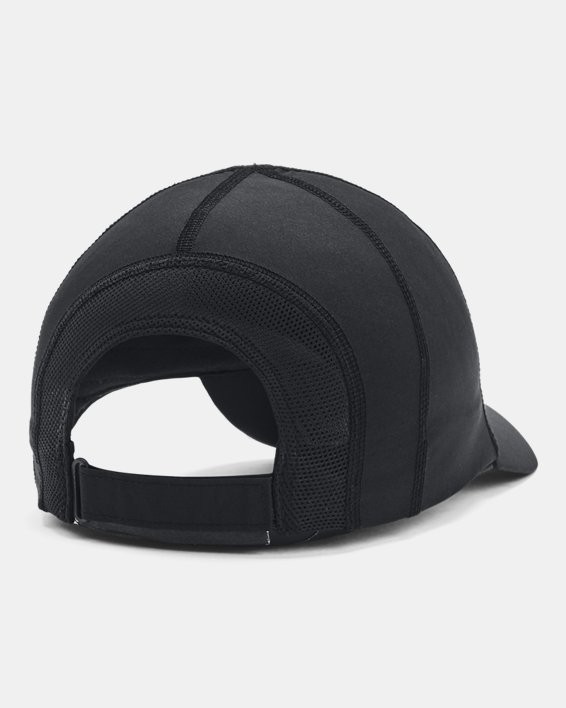 女士UA Shadow Run Adjustable運動帽, Black, pdpMainDesktop image number 1